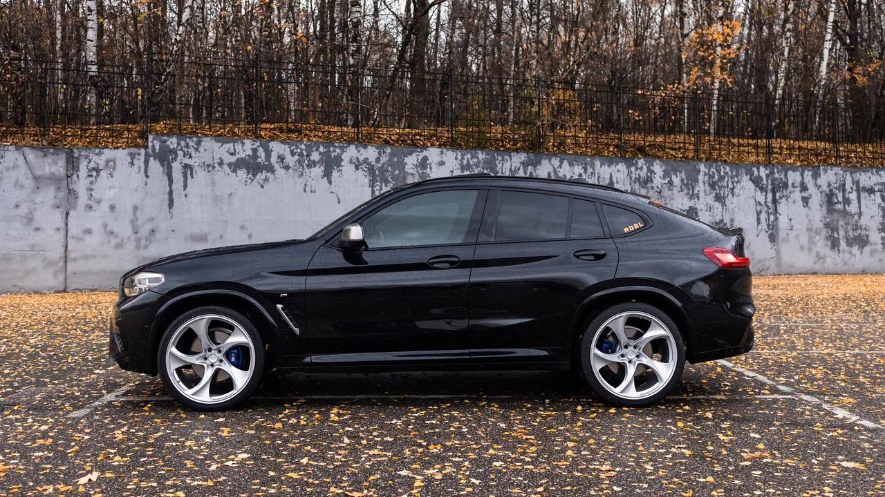 BMW X4 M40d G02 на 22" кованых дисках Advanced Forged фото 3